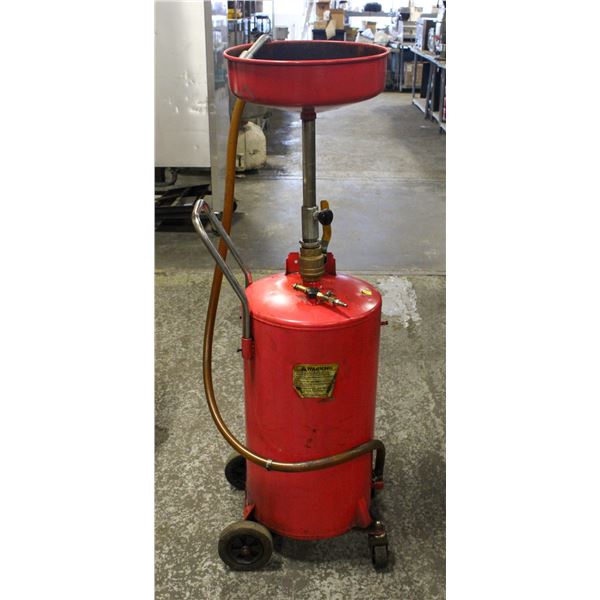 WASTE OIL DRAIN TANK