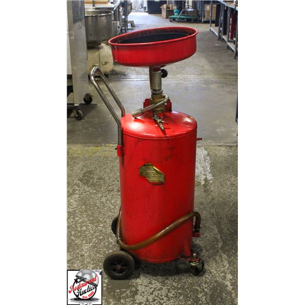 WASTE OIL DRAIN TANK