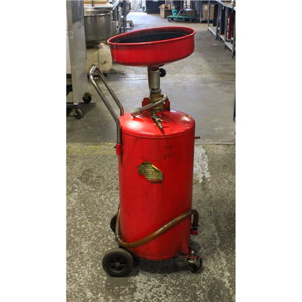 WASTE OIL DRAIN TANK