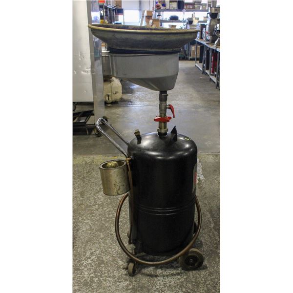 OIL ACE WASTE OIL DRAIN TANK