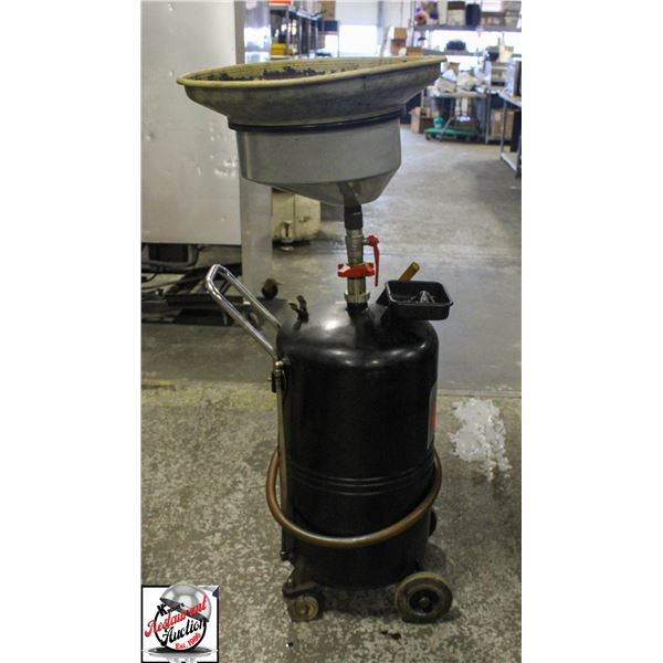 OIL ACE WASTE OIL DRAIN TANK