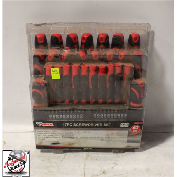 NEW VIPER 47PC SCREWDRIVER SET