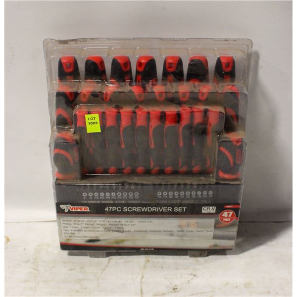 NEW VIPER 47PC SCREWDRIVER SET