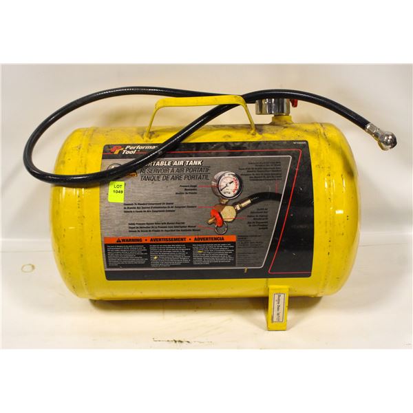 PERFORMANCE TOOL W10005 5 GAL PORTABLE AIR TANK
