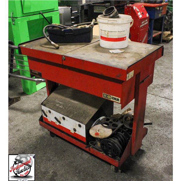 ULTRA PRO TOOL CART W/ CONTENTS