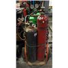 Image 1 : BAILIFF SEIZED: OXY-ACETYLENE CART W/ OXYGEN &