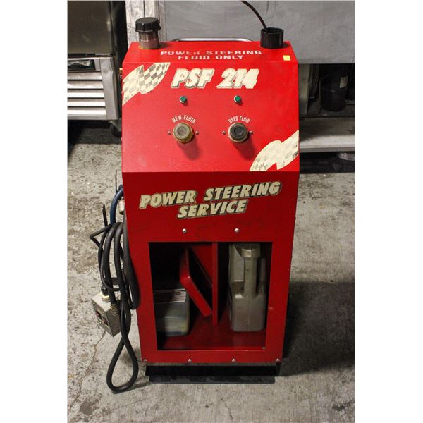 PSF 214 POWER STEERING SERVICE MACHINE