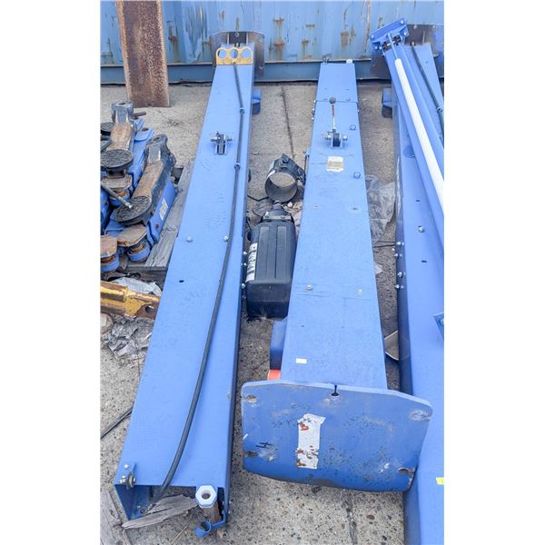 BLUE 2 POST CAR LIFT - MISSING PUMP MOTOR