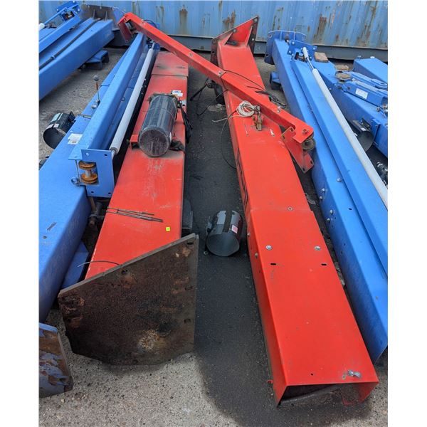 ORANGE 2 POST CAR LIFT - MISSING PUMP MOTOR