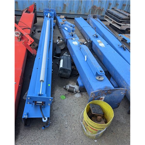 BLUE HOFMANN 2 POST CAR LIFT - MISSING PUMP MOTOR