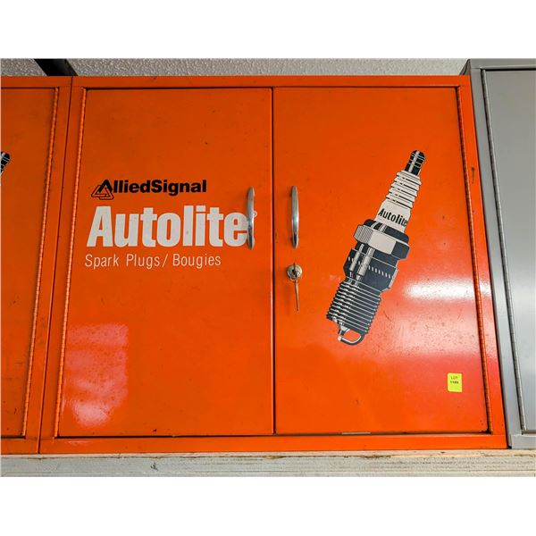 ALLIEDSIGNAL ORANGE WALL-MOUNT CABINET