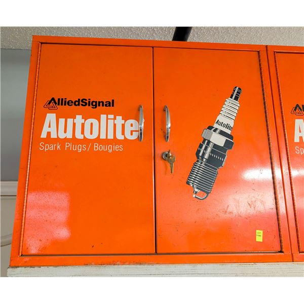 ALLIEDSIGNAL ORANGE WALL-MOUNT CABINET