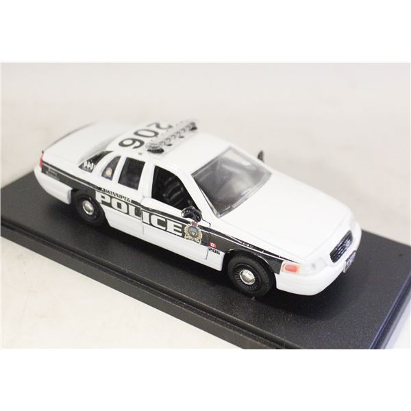 WINNIPEG POLICE DIECAST IN DISPLAY