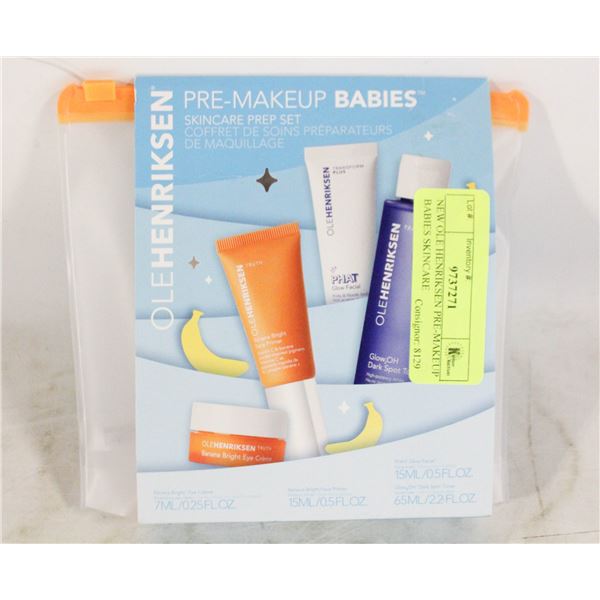 NEW OLE HENRIKSEN PRE-MAKEUP BABIES SKINCARE