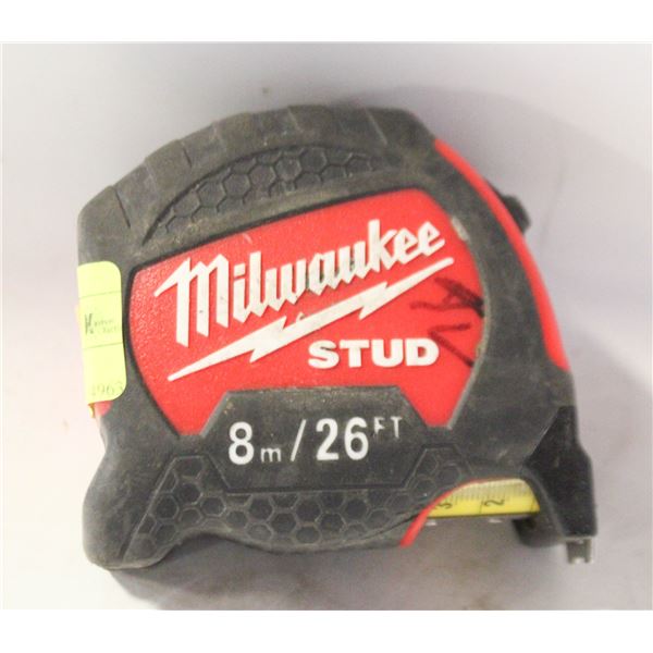8M MILWAUKEE STUD TAPE MEASURE