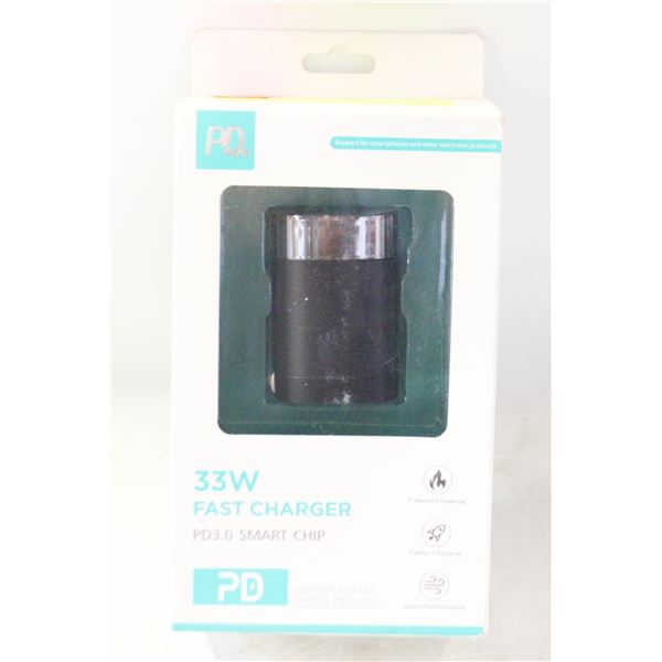 NEW PD 33W FAST CHARGER PD3.0 SMART CHIP