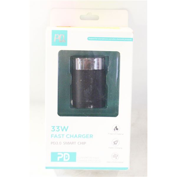 NEW PD 33W FAST CHARGER PD3.0 SMART CHIP