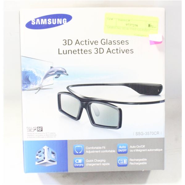 SAMSUNG 3D ACTIVE GLASSES