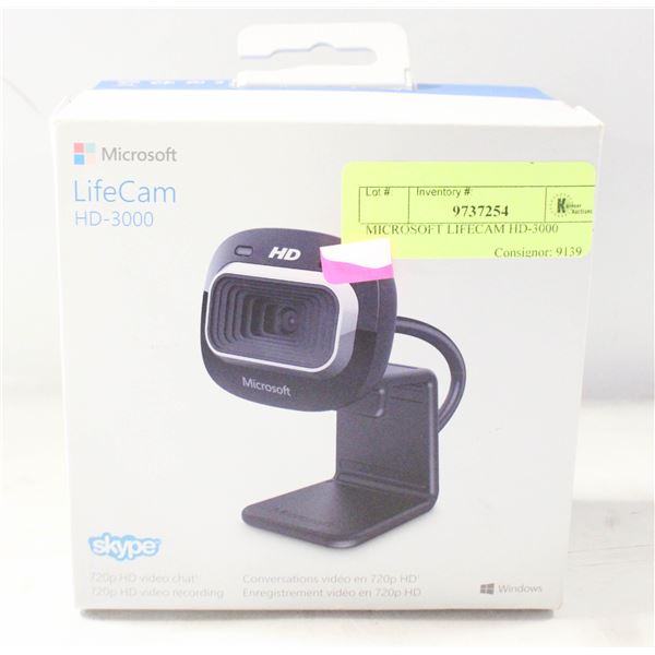 MICROSOFT LIFECAM HD-3000