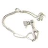 Image 1 : THICK SILVER TONE CHAIN WITH TOMAHAWK AXE CHARM