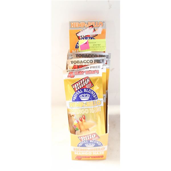 10 SEALED 4PKS ROYAL BLUNTS HEMPARILLO MANGO HAZE