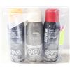Image 1 : 3 CANS BEHR COLORED SPRAY PAINT