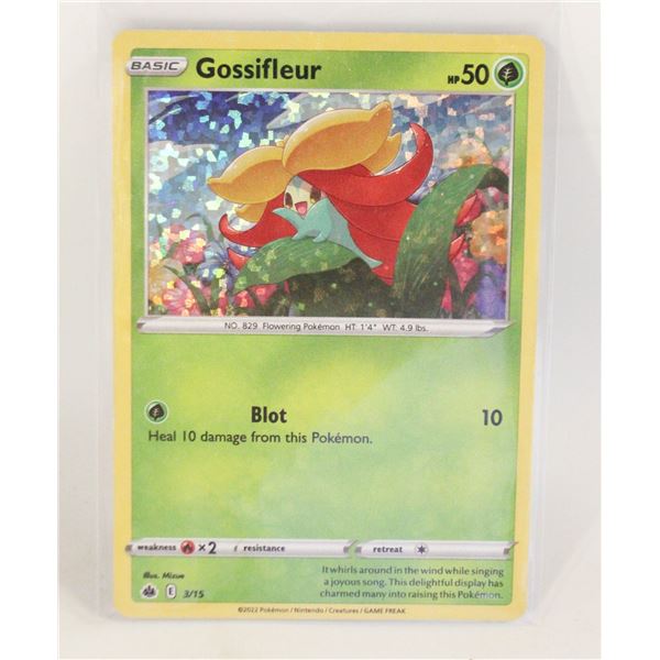 GOSSIFLEUR HOLO 3/15 MCDONALDS