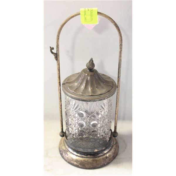 ANTIQUE PICKLE CASTOR