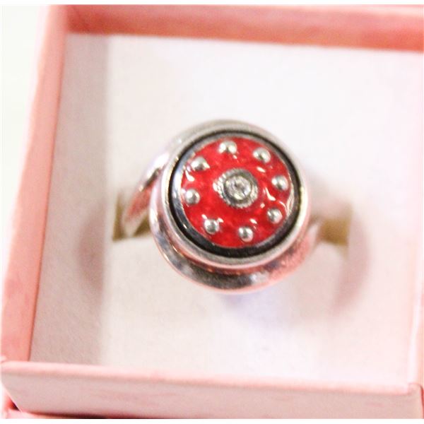 STERLING SILVER VINTAGE STYLE SZ 6.5 8.4G