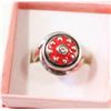 Image 1 : STERLING SILVER VINTAGE STYLE SZ 6.5 8.4G