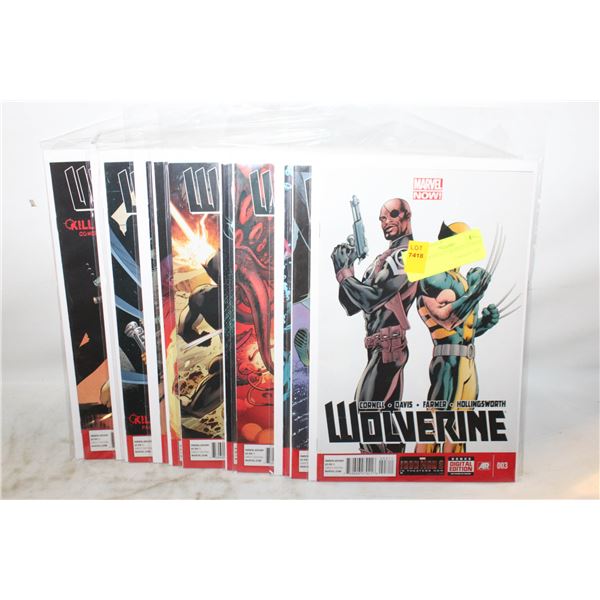 WOLVERINE #3-13 MARVEL COMICS