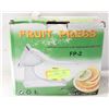 Image 1 : FRUIT PRESS. ALUMINUM. NEW IN BOX.