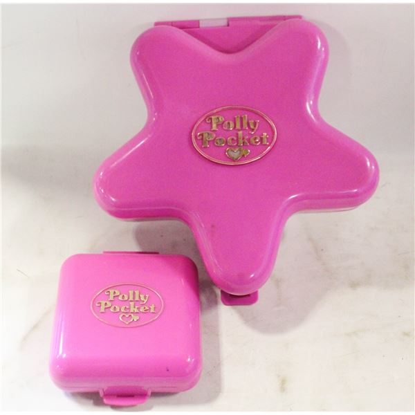 1989 & 1993 VTG POLLY POCKET LARGE ONE LIGHTS UP