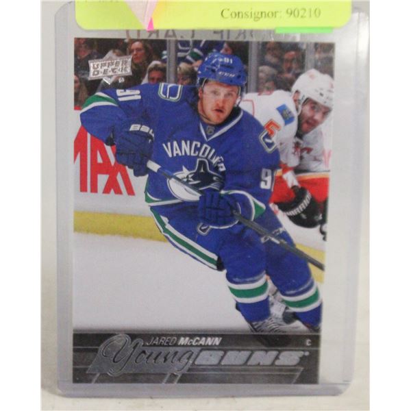 JARED MCCANN ROOKIE YOUNG GUNS UD