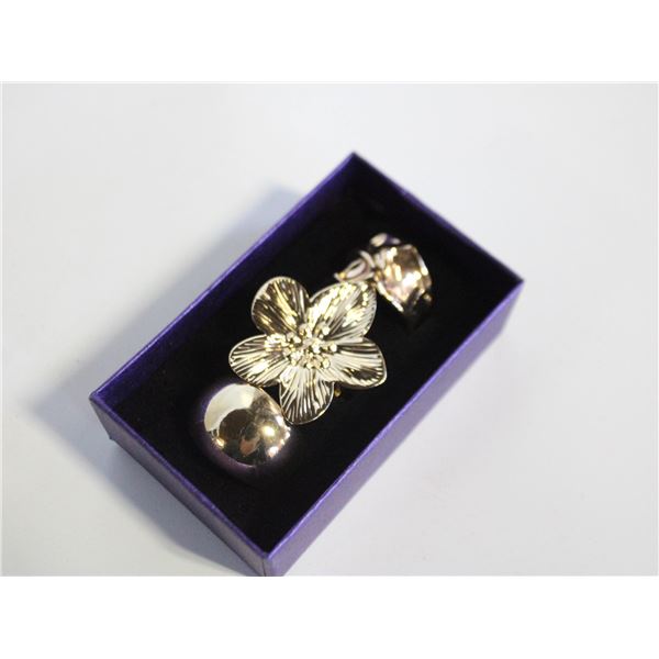 NEW 3PCS/SET RING SET SZ8