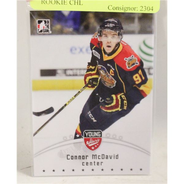 CONNOR MCDAVID YOUNG STARS ROOKIE CHL