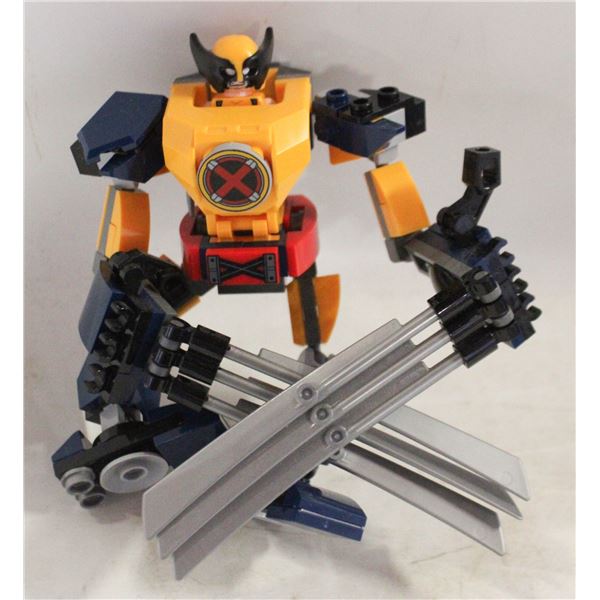 LEGO WOLVERINE MECH MINI FIG W/MECH SUIT
