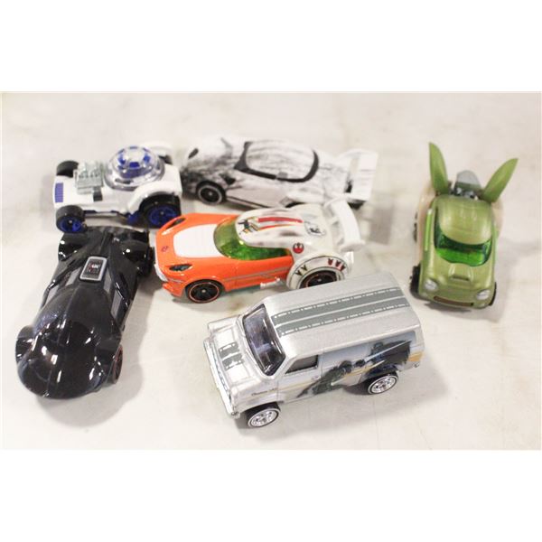 STAR WARS HOTWHEELS LOT R2D2 YADO