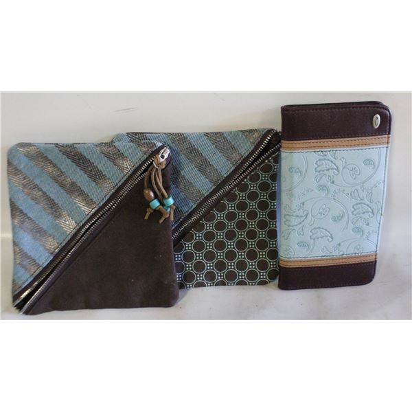 WALLETS/COIN/COSMETIC BAGS ASSORTED