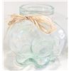 Image 1 : GREEN GLASS ELEPHANT SHAPE JAR