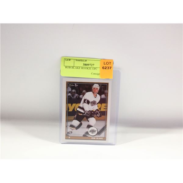 ROB BLAKE ROOKIE OPC