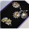 Image 1 : NEW NECKLACE AND RING WITH EARRINGS