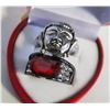 Image 1 : NEW 2PCS/SET RING SET SZ7