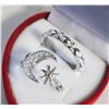 Image 1 : NEW 2PCS/SET RING SET SZ8