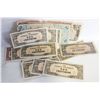 Image 1 : LOT OF 25 VARIOUS OLD WWII OCCUPIED CURRENCY