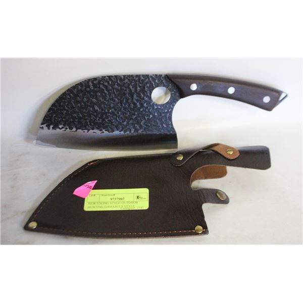 NEW VIKING STYLE OUTDOOR HUNTING DAMASCUS STYLE