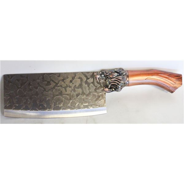 NEW BLACK TPR HANDLES  HEAVY DUTY SCMACH1 CLEAVER