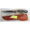 Image 1 : NEW VIKING STYLE FILLET BLACK STEEL KNIFE