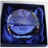 Image 1 : VINTAGE WALES TARTAN CRYSTAL DRAGON PAPER WEIGHT