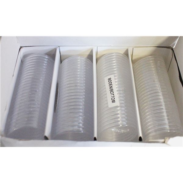 BO 100 NEW LIGHTHOUSE 36MM CAN SILVER $1 CAPSULES